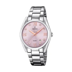 Clearance Orologio Festina Glamour Rosa Bracciale Acciaio 36,8 mm Donna Orologi Festina Donna