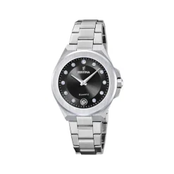 Sale Orologio Festina Mademoiselle Nero Acciaio Quartz 33mm Donna Orologi Festina Donna