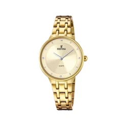 Outlet Orologio Festina Mademoiselle Beige Acciaio Quartz 30 mm Donna Orologi Festina Donna