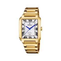 Discount Orologio Festina On The Square Grigio Acciaio Quartz 36 mm Uomo Orologi Festina Uomo