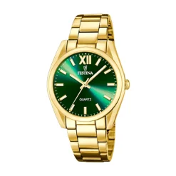 Online Orologio Festina Placcato Oro Bracciale Acciaio 36,8 mm Donna Orologi Festina Donna