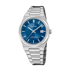 Sale Orologio Festina Quarzo Blu Swiss Made 40 mm Uomo Orologi Festina Uomo