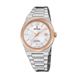 Sale Orologio Festina Quarzo Grigio Swiss Made 40 mm Uomo Orologi Festina Uomo