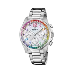Sale Orologio Festina Rainbow Chrono Quarzo 38,1 mm Donna Orologi Festina Donna