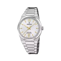Hot Orologio Festina Swiss Made Grigio Acciaio Quartz 35 mm Donna Orologi Festina Donna