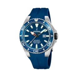 Discount Orologio Festina The Originals Azzurro Gomma Quartz 45,7 mm Uomo Orologi Festina Uomo