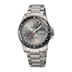 New Orologio Festina Titanium Grigio Quartz 43 mm Uomo Orologi Festina Uomo