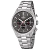 Online Orologio Festina Uomo Collezione Timeless Chrono In Acciaio MM. 43 Con Quadrante Grigio Antracite Uomo Orologi Festina Uomo