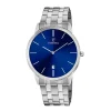 Fashion Orologio Festina Uomo Modello Classico in Acciaio MM. 40 con Quadrante Blu Uomo Orologi Festina Uomo
