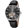 Clearance Orologio Festina Uomo Modello Automatico In Acciaio Con Quadrante Open Heart Grigio Uomo Orologi Festina Uomo
