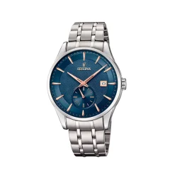 Fashion Orologio Festina Uomo Retrò Solo tempo In Acciaio 41 mm Uomo Orologi Festina Uomo