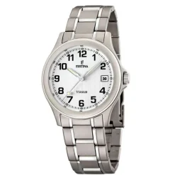 Sale Orologio Festina Uomo Titanium Con Quadrante Argentè Uomo Orologi Festina Uomo