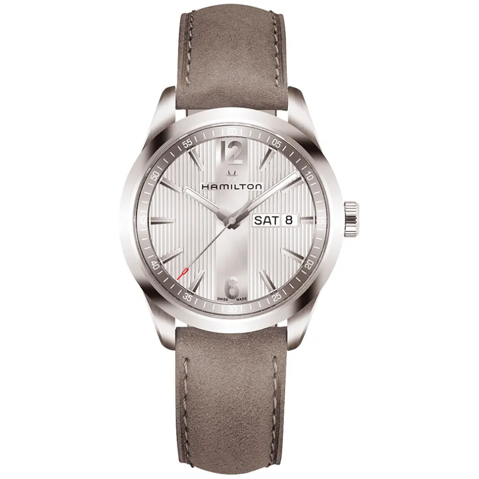 Discount Orologio Hamilton Broadway Day Date Quartz 40 mm Uomo Outlet Orologi