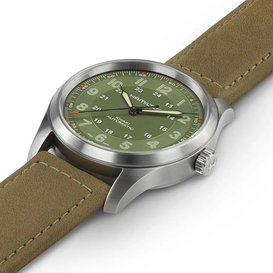 Sale Orologio Hamilton Khaki Field Titanium 38mm H70205860 Uomo Orologi Hamilton Uomo
