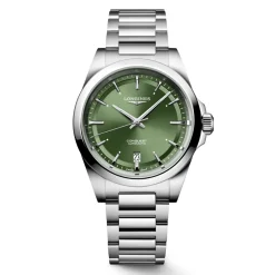 New Orologio Longines Conquest Verde Automatico 38 mm Uomo Orologi Longines Uomo