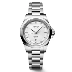 Best Orologio Longines Conquest Automatico Madreperla con Diamanti 30 mm Donna Orologi Longines Donna