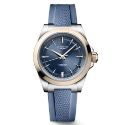 Best Orologio Longines Conquest Blu Caucciu Automatico 34 mm Donna Orologi Longines Donna