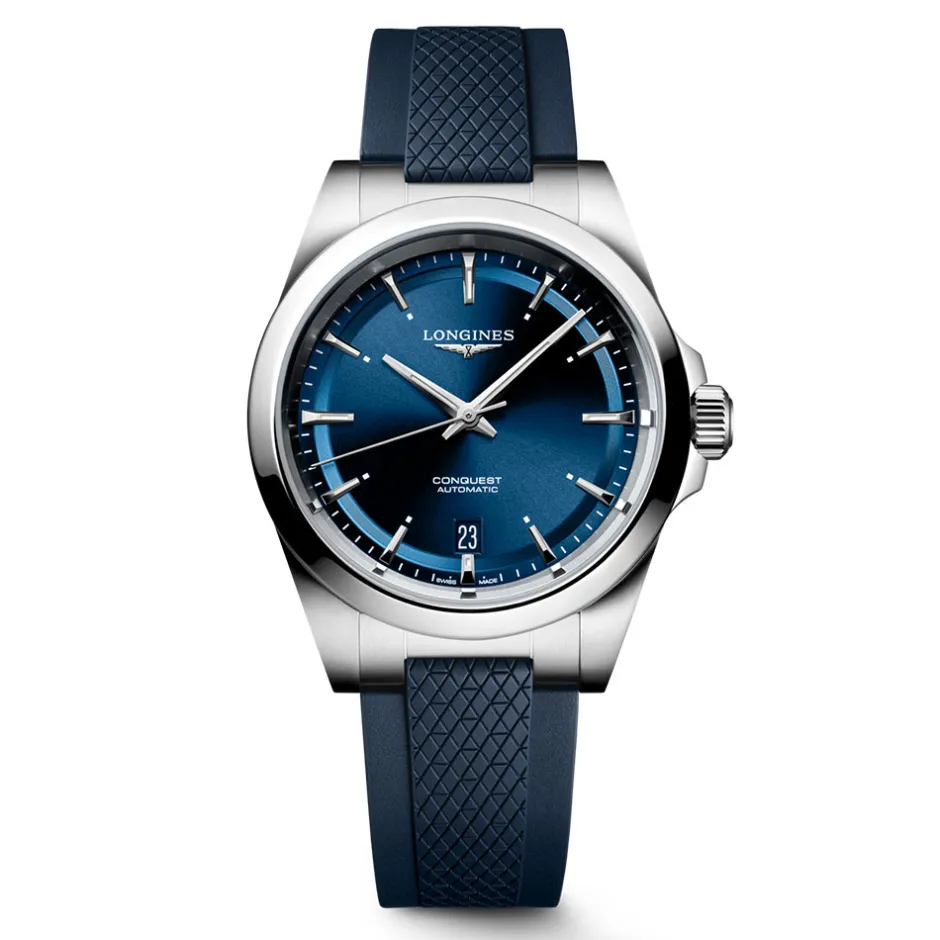 Best Orologio Longines Conquest Blu Caucciu 38 mm Uomo Orologi Longines Uomo