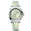 Sale Orologio Longines Conquest Verde Caucciu Automatico 34 mm Donna Orologi Longines Donna
