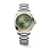 Discount Orologio Longines Conquest Verde e Rosa Automatico 34 mm Donna Orologi Longines Donna