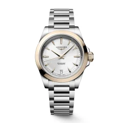 Best Orologio Longines Conquest Bianco e Rosa Automatico 34 mm Donna Orologi Longines Donna | Outlet Orologi