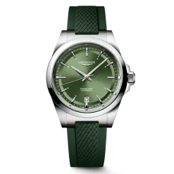 Online Orologio Longines Conquest Verde Caucciu 38 mm Uomo Orologi Longines Uomo