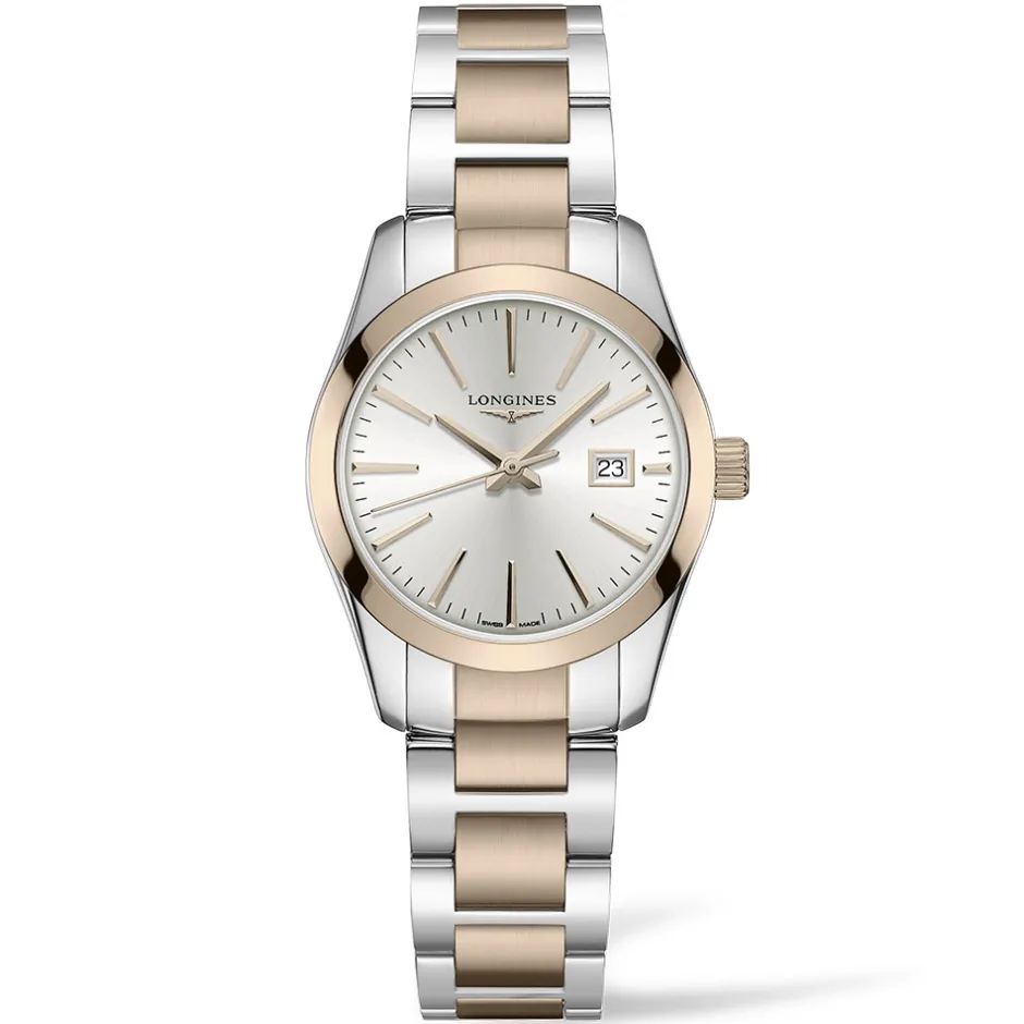 Best Orologio Longines Conquest Classic Quarzo Acciaio Rosa 29,50 mm Donna Orologi Longines Donna