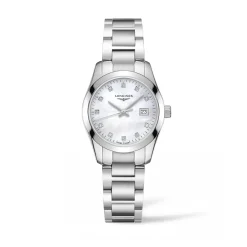 Online Orologio Longines Conquest Classic Madreperla e Diamanti Quartz 29,5 mm Donna Orologi Longines Donna