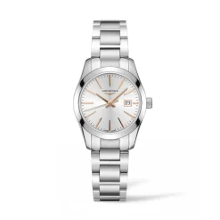 Discount Orologio Longines Conquest Classic Argento Quartz 29,5 mm Donna Orologi Longines Donna