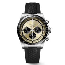 Clearance Orologio Longines Conquest Chronograph Dorato e Nero 42 mm Uomo Orologi Longines Uomo