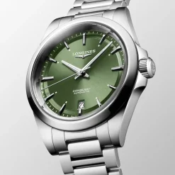 New Orologio Longines Conquest Verde Automatico 38 mm Uomo Orologi Longines Uomo
