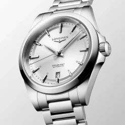 Best Orologio Longines Conquest Bianco Automatico 38 mm Uomo Orologi Longines Uomo