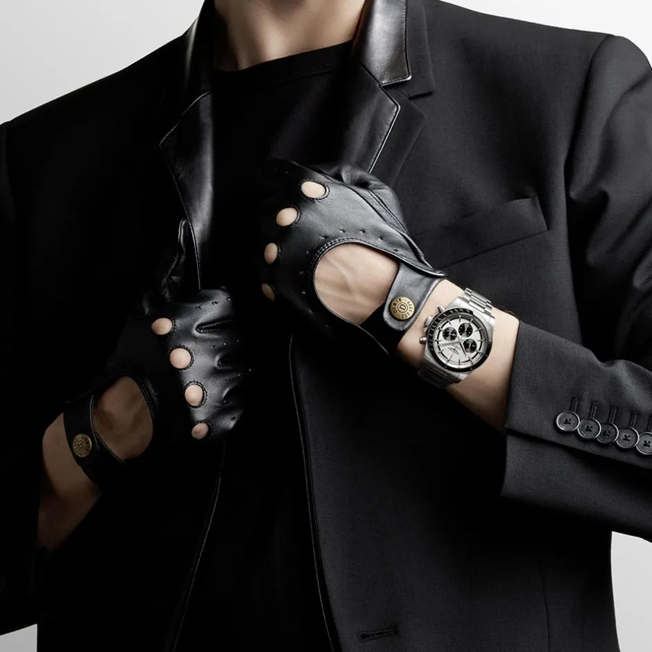 Sale Orologio Longines Conquest Chronograph Bianco e Nero 42 mm Uomo Orologi Longines Uomo