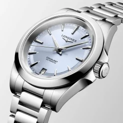 Discount Orologio Longines Conquest Sunray Blu Automatico 34 mm Donna Orologi Longines Donna