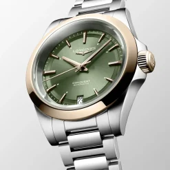 Discount Orologio Longines Conquest Verde e Rosa Automatico 34 mm Donna Orologi Longines Donna