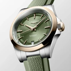 New Orologio Longines Conquest Sunray Green Automatico 34 mm Donna Orologi Longines Donna