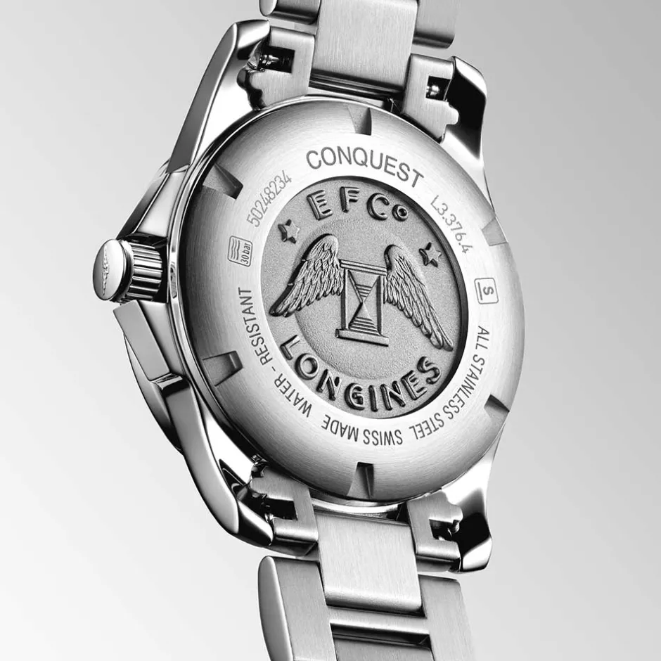 New Orologio Longines Conquest Blu Quartz 29,50 mm Donna Orologi Longines Donna