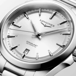 Best Orologio Longines Conquest Bianco Automatico 38 mm Uomo Orologi Longines Uomo