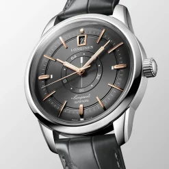 Best Orologio Longines Conquest Heritage Central Power Reserve Antracite 38 mm Uomo Orologi Longines Uomo