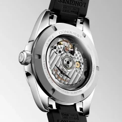 Best Orologio Longines Conquest Nero Caucciu 38 mm Uomo Orologi Longines Uomo