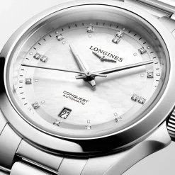 Best Orologio Longines Conquest Automatico Madreperla con Diamanti 30 mm Donna Orologi Longines Donna