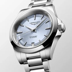 Discount Orologio Longines Conquest Sunray Blu Automatico 34 mm Donna Orologi Longines Donna