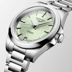 Hot Orologio Longines Conquest Sunray Verde Automatico 34 mm Donna Orologi Longines Donna