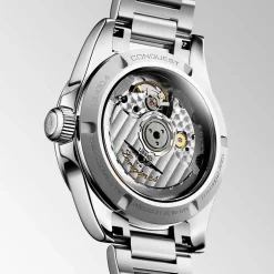 New Orologio Longines Conquest Bianco Automatico 34 mm Donna Orologi Longines Donna