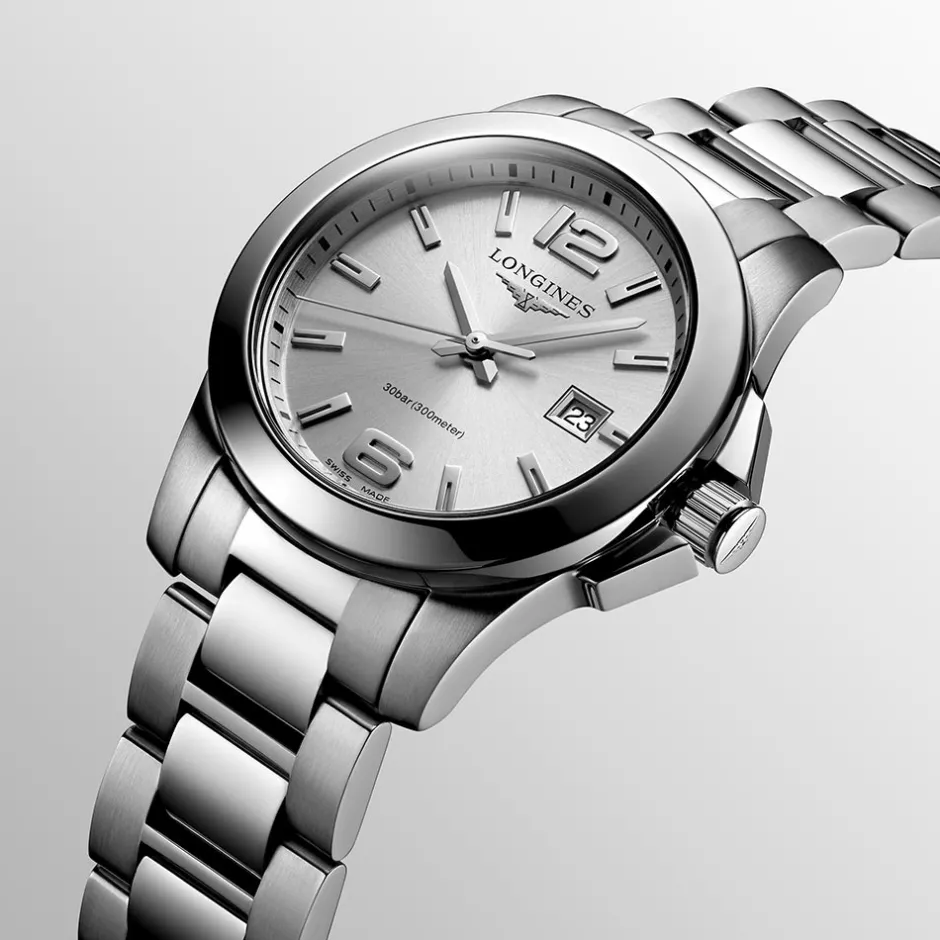 Best Orologio Longines Conquest Acciaio Quartz 29,50 mm Donna Orologi Longines Donna