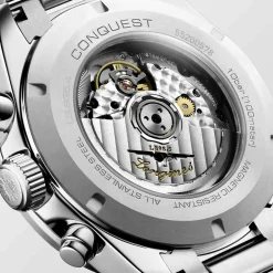 Best Orologio Longines Conquest Chronograph Bianco e Verde 42 mm Uomo Orologi Longines Uomo