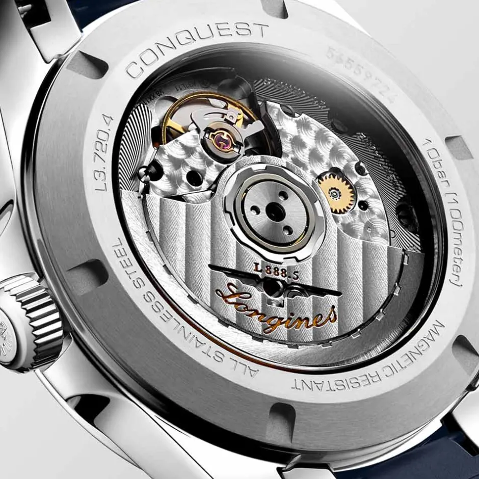 Best Orologio Longines Conquest Blu Caucciu 38 mm Uomo Orologi Longines Uomo