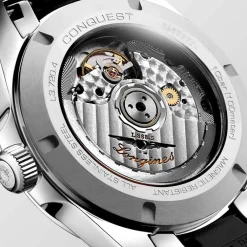 Best Orologio Longines Conquest Nero Caucciu 38 mm Uomo Orologi Longines Uomo