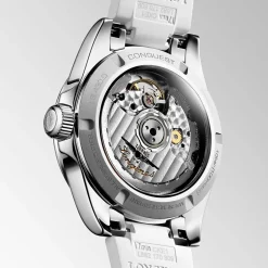 Clearance Orologio Longines Conquest Bianco Caucciu Automatico 34 mm Donna Orologi Longines Donna