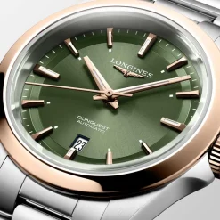 Fashion Orologio Longines Conquest Automatico Verde 30 mm Donna Orologi Longines Donna